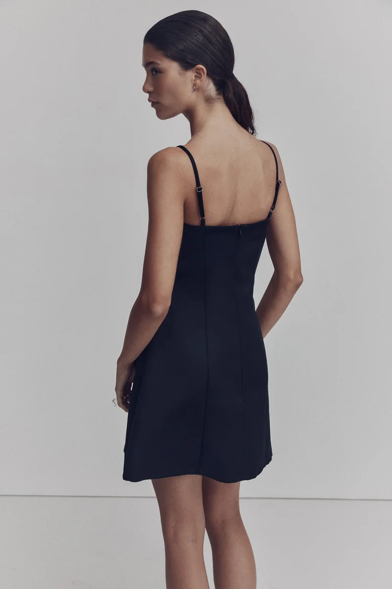 H&M Satin strappy dress